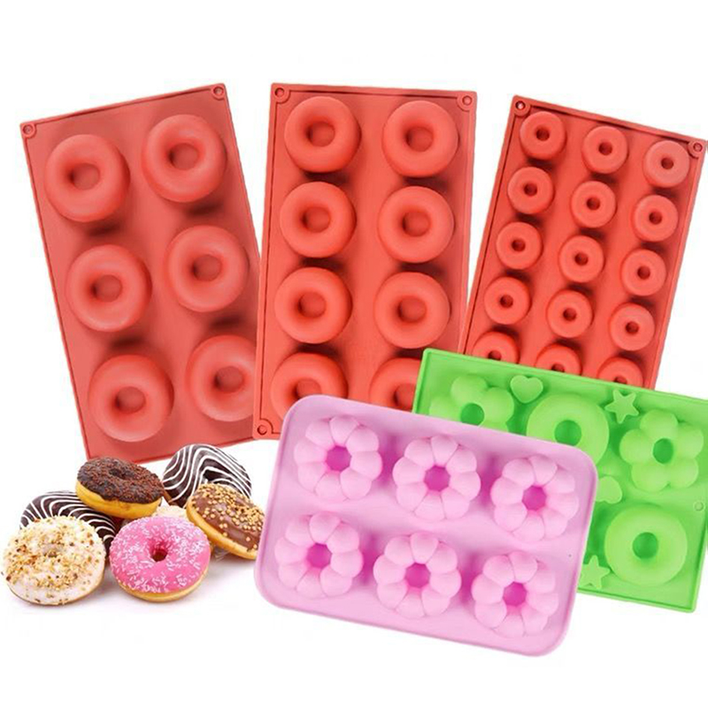 Donut Mold Silicone - Ốp Tặng Máy Làm 3D DIY