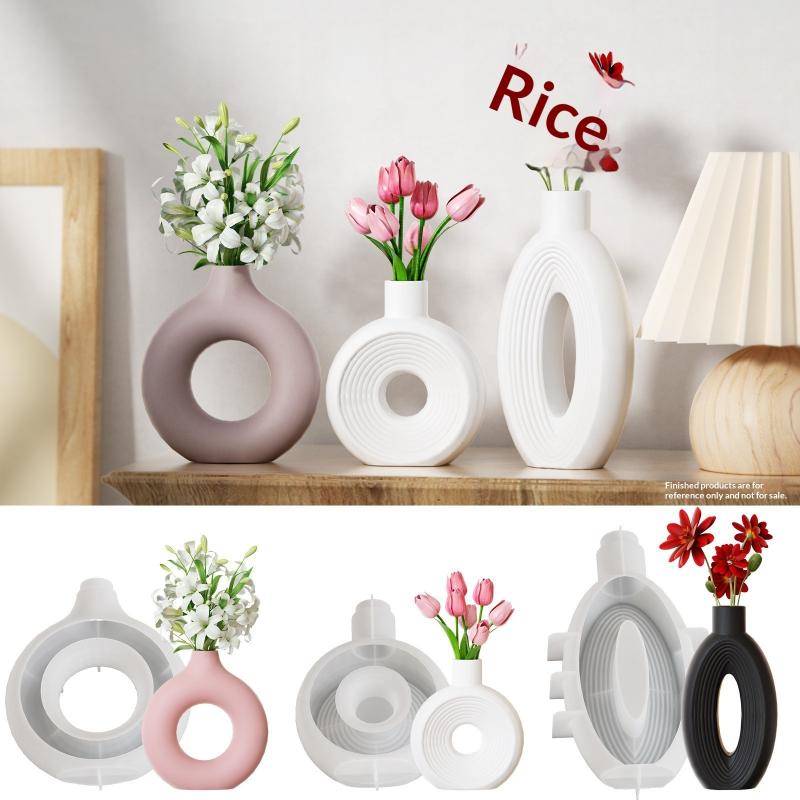 Nordic Donut Shape Vase Silico - đánh giá và giá Donut Mold Silicone