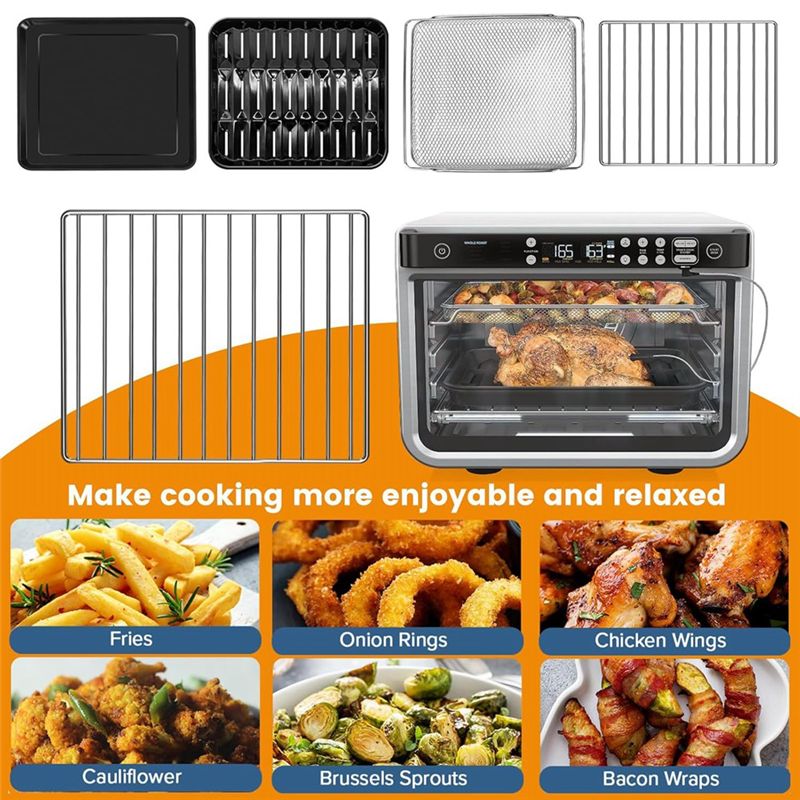 B69C Air Fryer Rack For Ninja  - đánh giá và giá Ninja Air Fryer Dt201