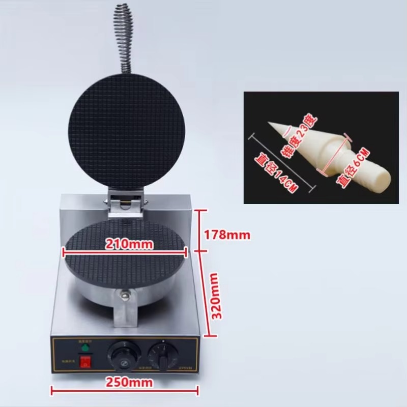 TEBAK Factory Snack Machines E - đánh giá và giá Egg Waffle Pan