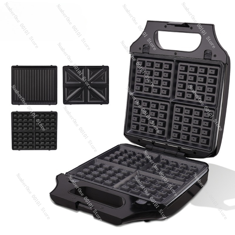 Household Small Multipurpose 3 - đánh giá và giá Egg Waffle Pan