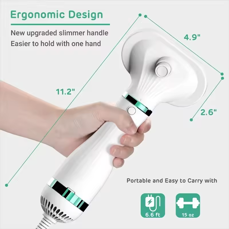2-in-1 Pet Hair Dryer Grooming - đánh giá và giá Hot Dog Press