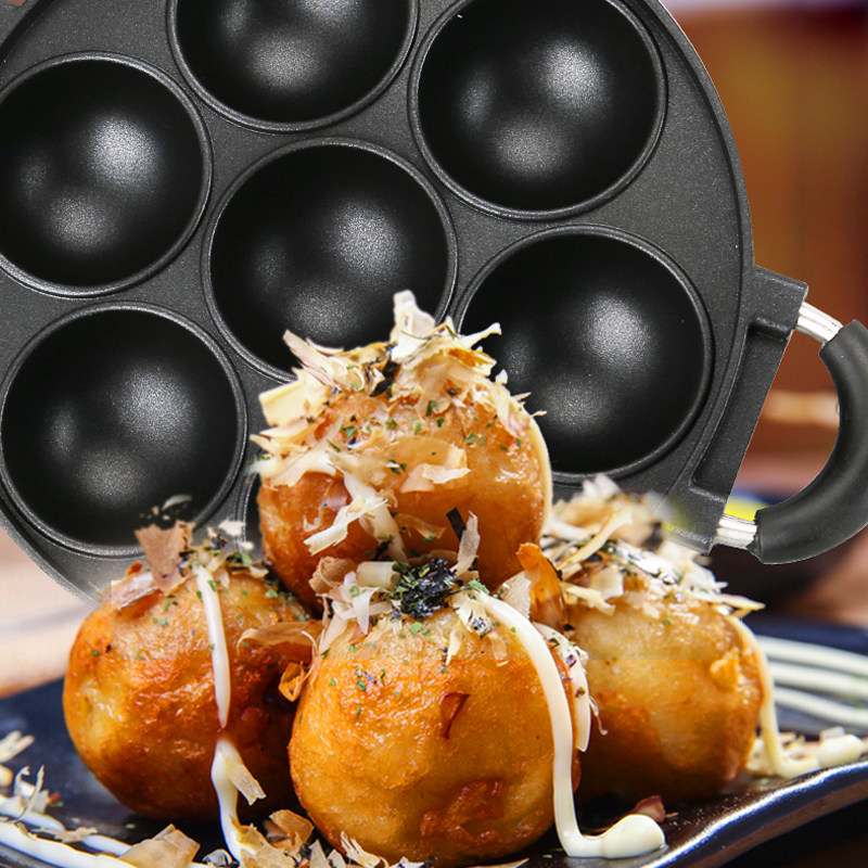 Large Octopus Ball Maker Pan T - đánh giá và giá Takoyaki Grill Plate