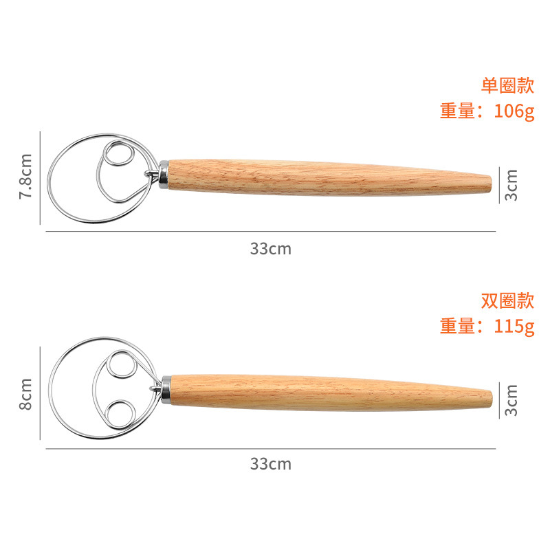 8Pcs 13 Inch Oak Handle Flour  - đánh giá và giá Danish Pancake Pan
