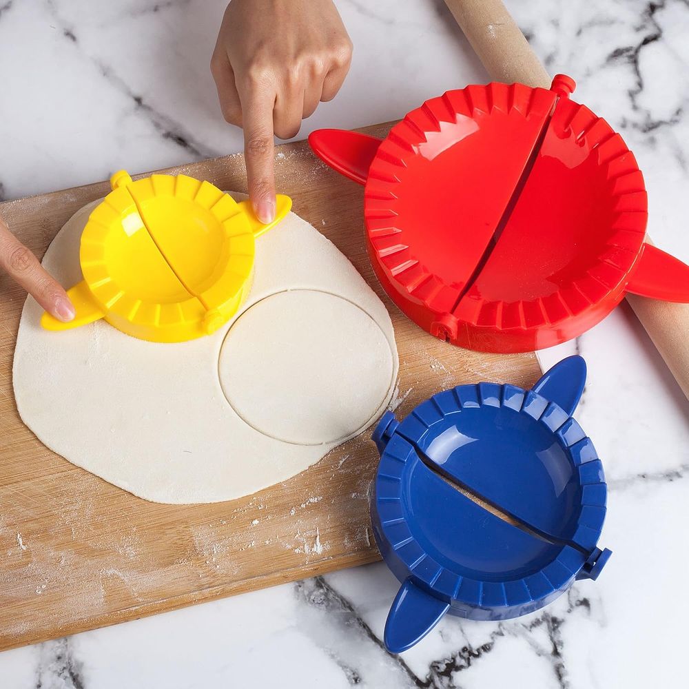 3-Piece Dough Press Set: Dumpl - đánh giá và giá Dumpling Press Set