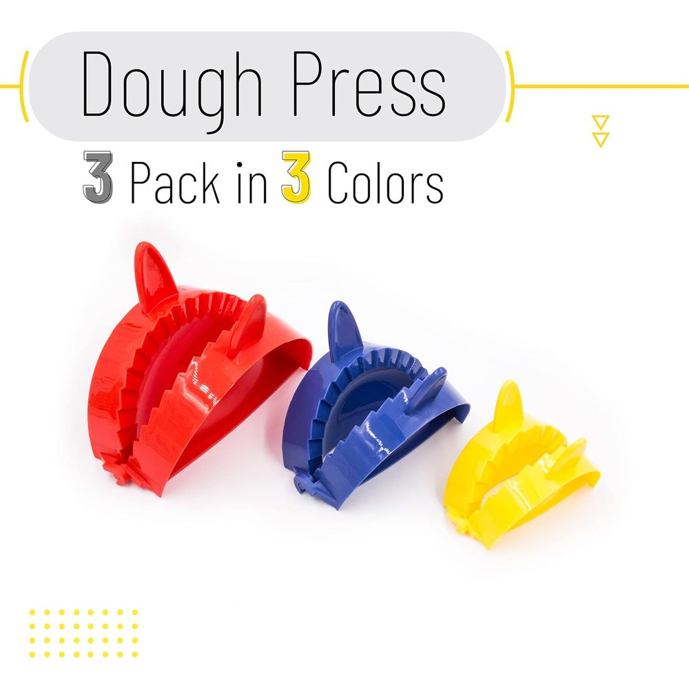3-Piece Dough Press Set: Dumpl - đánh giá và giá Dumpling Press Set
