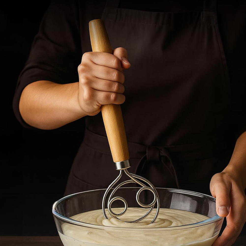 304 Stainless Steel Dough Whis - đánh giá và giá Danish Pancake Pan