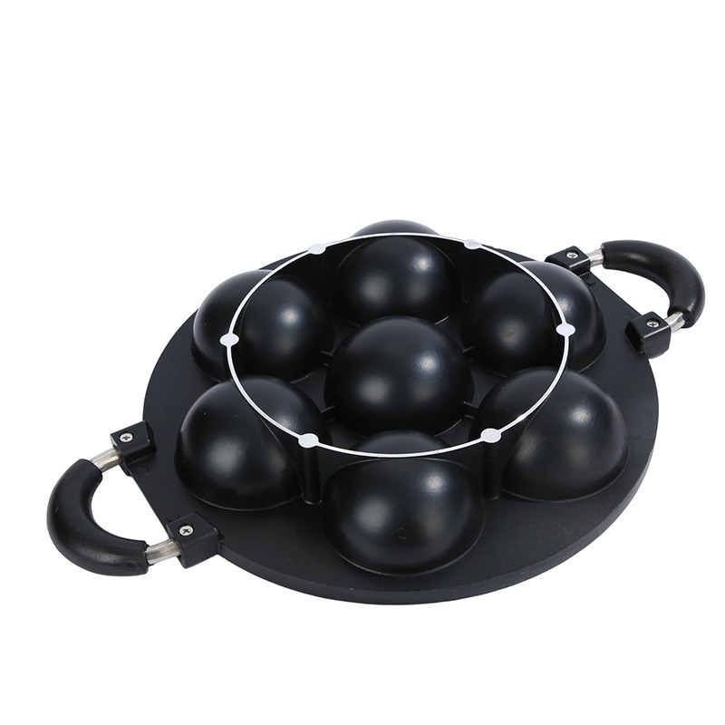 7 Hole Cake Cooking Pan Cast I - đánh giá và giá Egg Waffle Pan