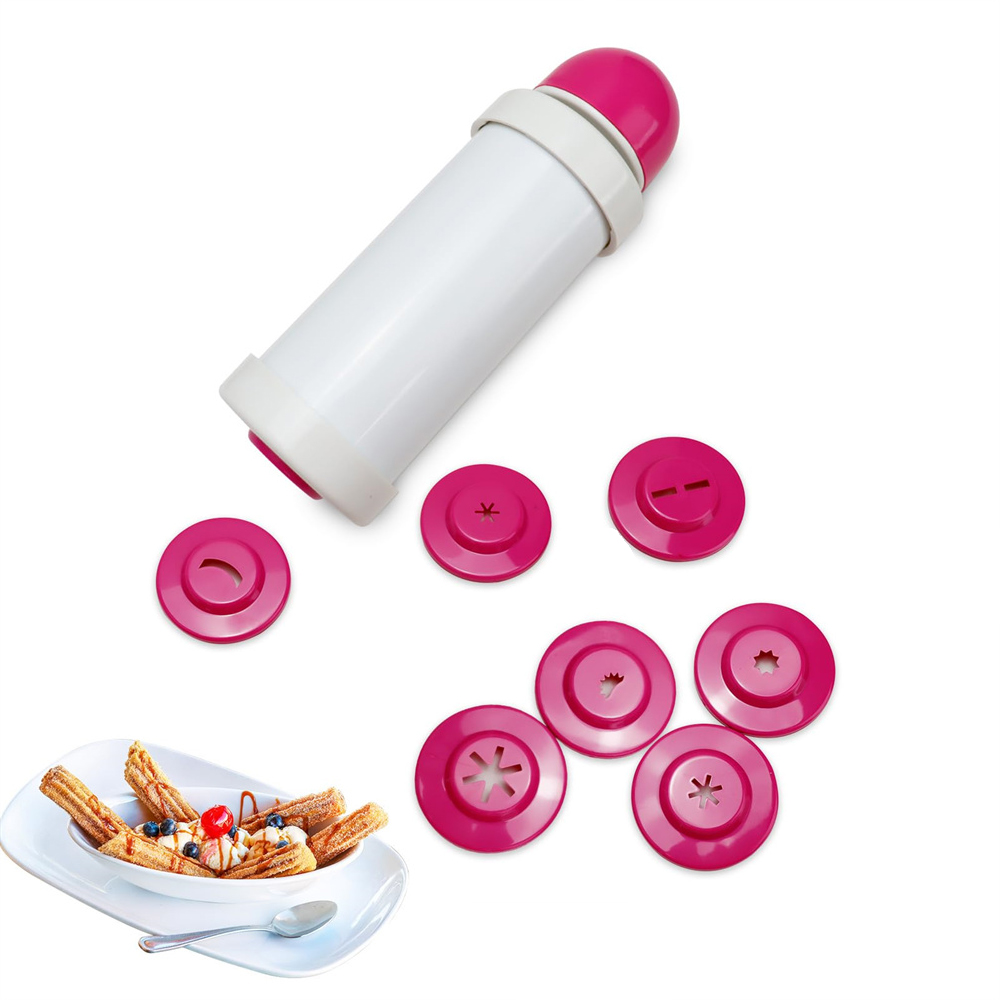 DIY Manual Cookie Press Maker  - đánh giá và giá Churros Maker Gun