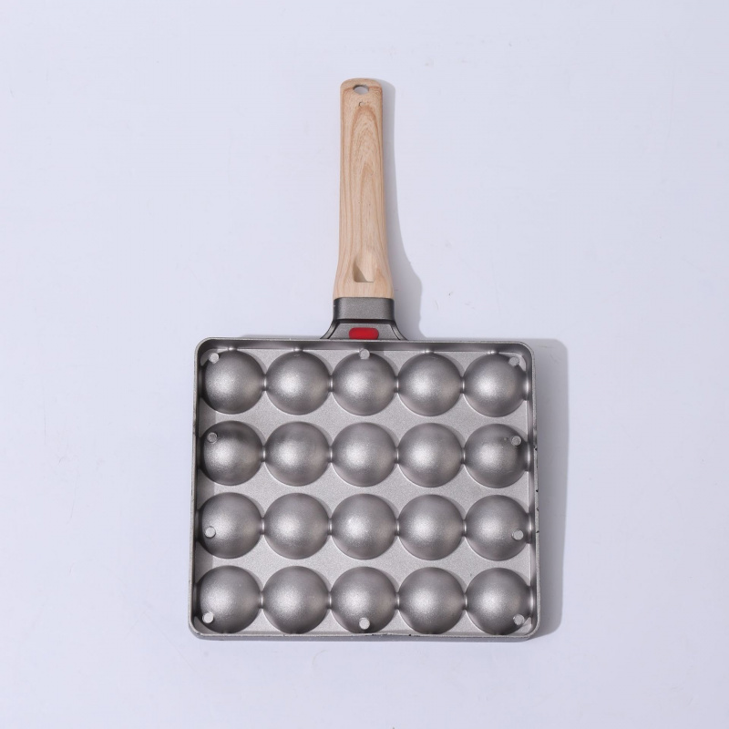 20-Hole Takoyaki Pan, Non-Stic - đánh giá và giá Takoyaki Grill Plate