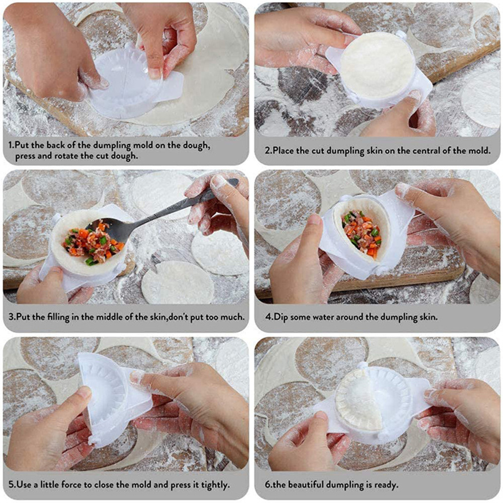 4 Size Dumpling Mold DIY Press - đánh giá và giá Dumpling Press Set