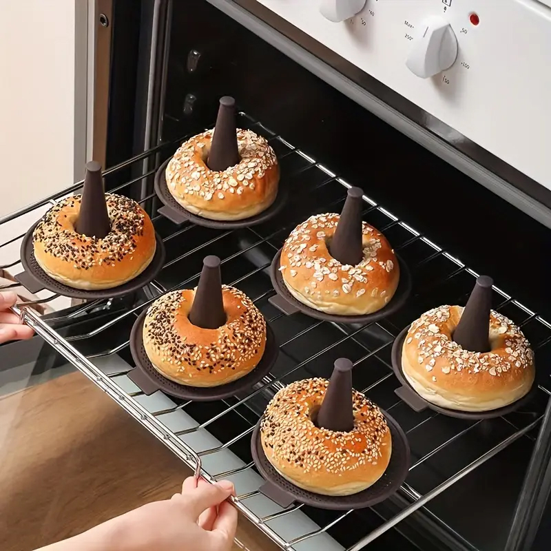 6/12pcs Baking Mold Set Silico - đánh giá và giá Donut Mold Silicone