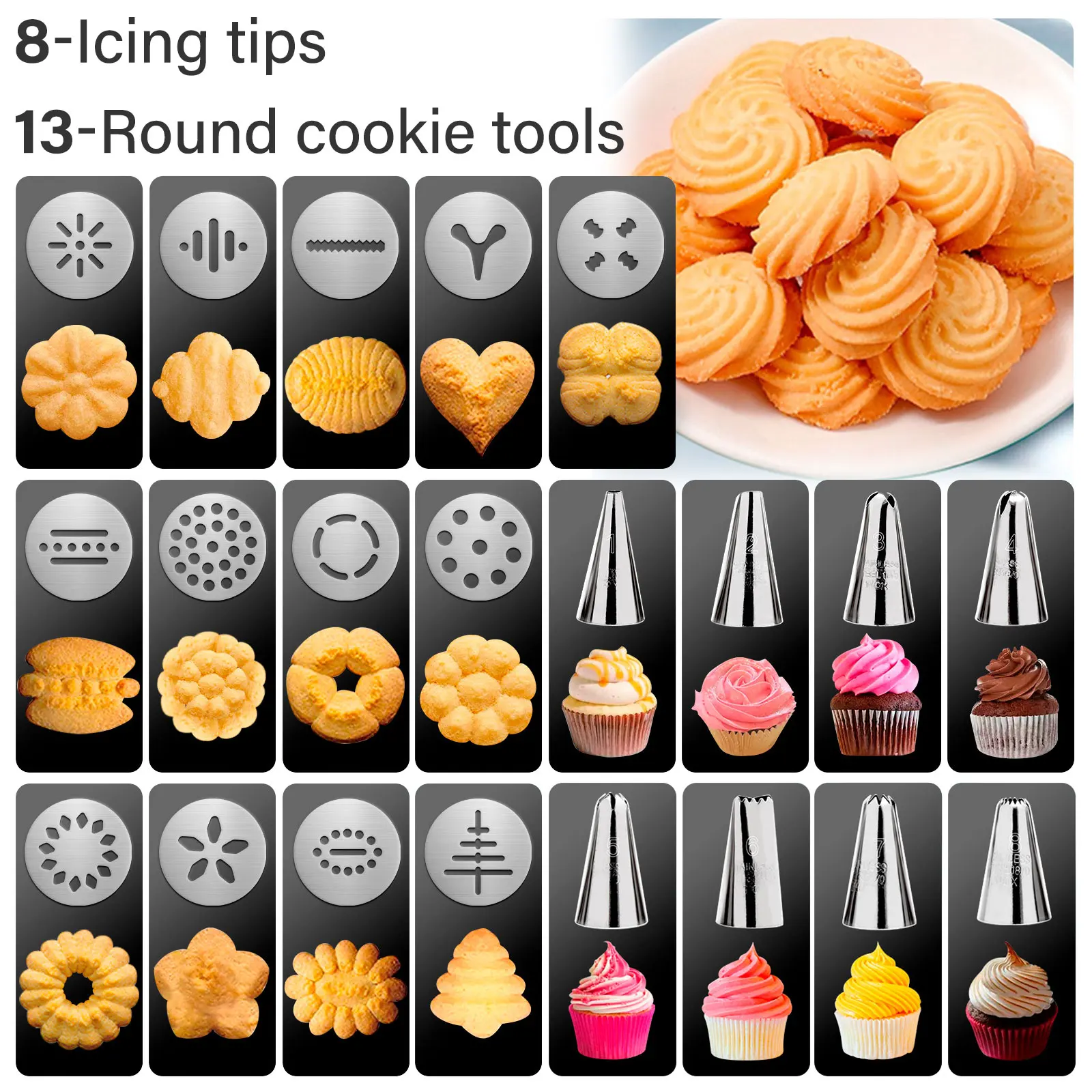 Christmas Cookie Press Gun and - đánh giá và giá Churros Maker Gun